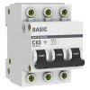mcb4729-3-63C EKF - Автоматический выключатель 3P 63А (C) 4,5кА ВА 47-29 Basic