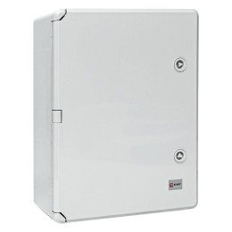 Бокс пластиковый с монтажной платой 400х300х170 мм IP65 PROxima
