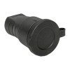 RPS-012-16-230-44 EKF - Розетка переносная с защитной крышкой каучуковая 230В 2P+PE 16A IP44 Марс