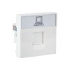 E2MK015E-135-10 EKF - Розетка RJ45 кат. 5e, 2 модуля
