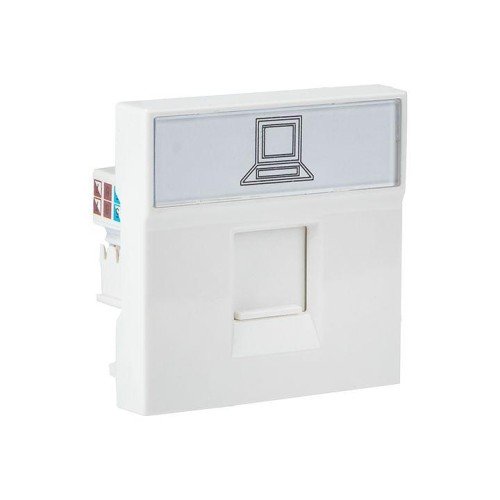 E2MK015E-135-10 EKF - Розетка RJ45 кат. 5e, 2 модуля

