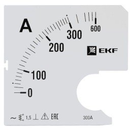 Шкала сменная для A961 300/5А-1,5 PROxima