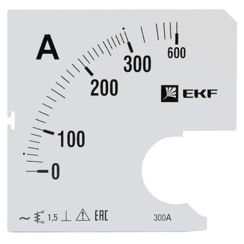 s-a961-300 EKF - Шкала сменная для A961 300/5А-1,5 PROxima