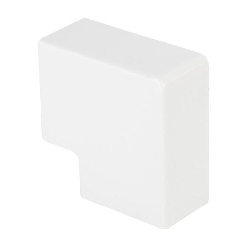 abw-15-10x4 EKF - Поворот 90 гр. (15х10) (4 шт) белый-Plast 
