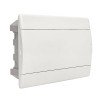 sb-v-12w EKF - Щит распределительный ЩРВ-П-12 "SlimBox" белая дверца IP41 PROxima