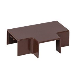 Угол T-образный (25х16) (4 шт) темное дерево-Plast 