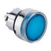 XB4BW-B EKF - Исполнительный механизм кнопки XB4 синий плоский возвратный без фиксации, с подсветкой PROxima