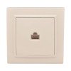 ERK01-035-20 EKF - Розетка RJ-45 1-мест. СП бежевый Минск