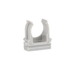Крепеж-клипса d16 мм (10 шт) серая-Plast
