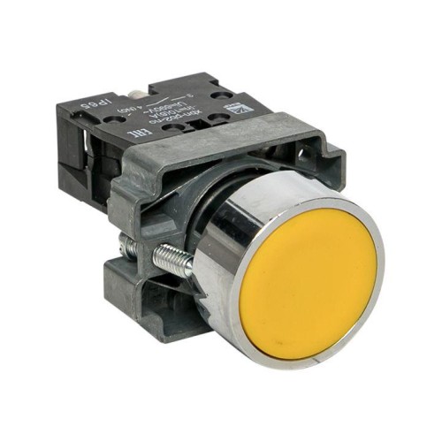 xb2-ba51-65 EKF - Кнопка BA51 желтая NO IP65 PROxima