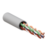 TRC-5EUTP-04PVC-GY-IN3 EKF - Кабель витая пара TERACOM Cat.5E U/UTP 4 пары solid оболочка PVC цвет серый (упак. 305м)
