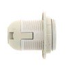 LHP-E27-r EKF - Патрон Е27 пластиковый с кольцом термостойкий пластик бел. PROxima
