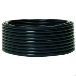 Труба гладкая ПНД жесткая d63 мм (100 м) черная-Plast