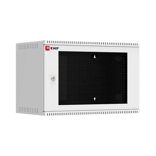 ITB6G350 EKF - Шкаф телекоммуникационный настенный 6U (600х350) дверь стекло, Astra серия PROxima
