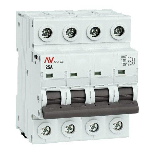 avn-4-25-av EKF - Выключатель нагрузки AVN 4P 25A AVERES
