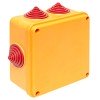 plc-kmrf-100-3-10 EKF - Коробка огнестойкая 100х100х50мм IP55, 1 тройной клеммник 1,5-10 мм2