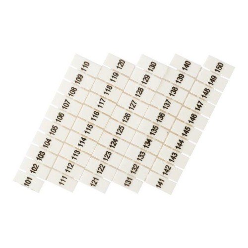 zb-st-2.5-100-150 EKF - Маркеры для JXB-ST 2,5 с нумерацией 100-150 (100 шт.) PROxima
