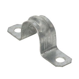 Скоба металлическая двухлапковая d19-20 мм (10 шт) PROxima