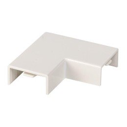 Поворот 90 гр. (20х10) (4 шт) белый-Plast 
