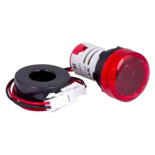 ed16-22avd-r EKF - Индикатор значения тока и напряжения красный ED16-22AVD 100А PROxima в комплекте с трансформатором тока
