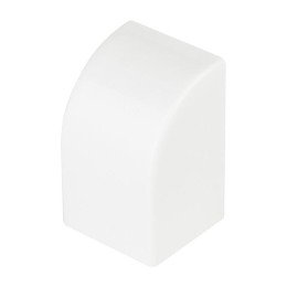 Заглушка (25х25) (4 шт) белая-Plast 
