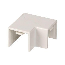 Поворот 90 гр. (16х16) (4 шт) белый-Plast 
