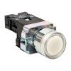 xb2-bw21-24 EKF - Кнопка BA21 с подсветкой 24В белая NO PROxima