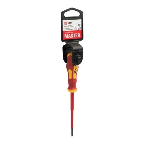 sl-2.5-80-mas-in EKF - Отвертка Master SL2.5x80 мм 1000В
