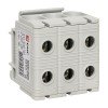 plc-kvs3-16-50-grey EKF - Клемма силовая вводная тройная КСВ 16-50 серая PROxima