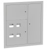 mb28-v-4-r9003-1 EKF - Щит этажный 4 кв. RAL9003 со съемной рамой (1000х950х150) Basic