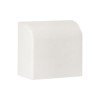ecw-40-25x4 EKF - Заглушка (40х25) (4 шт) белая-Plast