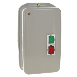 Пускатель в корпусе IP65 КМЭ 95А 400В с РТЭ Ir-80-93А и индик. PROxima
