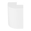 obw-60-40x4 EKF - Угол внешний (60х40) (4 шт) белый-Plast 
