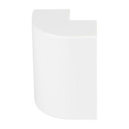 Угол внешний (60х40) (4 шт) белый-Plast 
