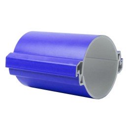 Труба разборная ПВХ d110 мм (3 м) 750Н синяя-Plast