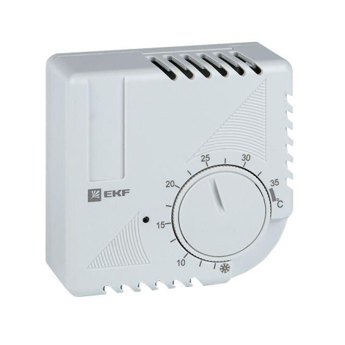 thermo-no-nc-wall EKF - Термостат NO/NC (охлаждение/обогрев) накладной 16A 230В IP20 PROxima