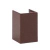cond-25-25x4 EKF - Соединитель (25х25) (4 шт) темное дерево-Plast