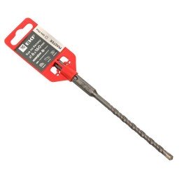 Бур по бетону SDS-plus 6х160 мм (2 резца)(4S спираль)EKF Master
