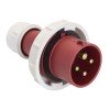 ps-0142-16-380 EKF - Вилка переносная 0142 3Р+РЕ 16А 380В IP67 PROxima
