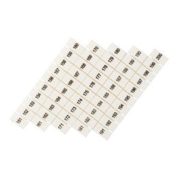 Маркеры для JXB-ST 6 с нумерацией 150-200 (100 шт.) PROxima
