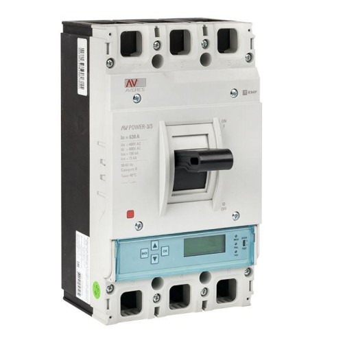 mccb-33-630H-6.0-av EKF - Автоматический выключатель AV POWER-3/3 630А 100kA ETU6.0 AVERES
