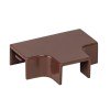 tchd-15-10x4 EKF - Угол T-образный (15х10) (4 шт) темное дерево-Plast