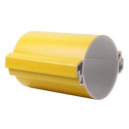 Труба разборная ПВХ d110 мм (3 м) 750Н желтая-Plast