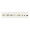 zb-st-6-L-1-3 EKF - Маркеры для JXB-ST 6 с символами "L1, L2, L3, N, PE" (100 шт.) PROxima