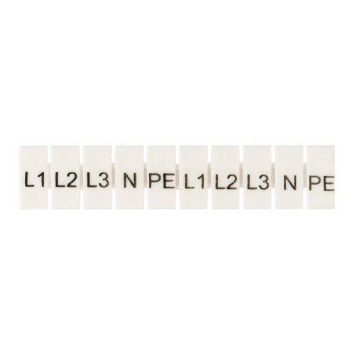 zb-st-6-L-1-3 EKF - Маркеры для JXB-ST 6 с символами "L1, L2, L3, N, PE" (100 шт.) PROxima

