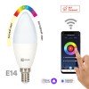 slwf-e14-rgbw EKF - Умная лампа Connect 5W WIFI RGBW E14