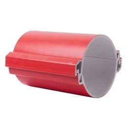 Труба разборная ПВХ d110 мм (3 м) 750Н красная-Plast