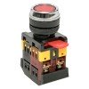 ablfs-22-r EKF - Кнопка ABLFS-22 с подсветкой красный NO+NC 230В PROxima