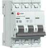 M636310B EKF - Автоматический выключатель 3P 10А (B) 6кА ВА 47-63N PROxima