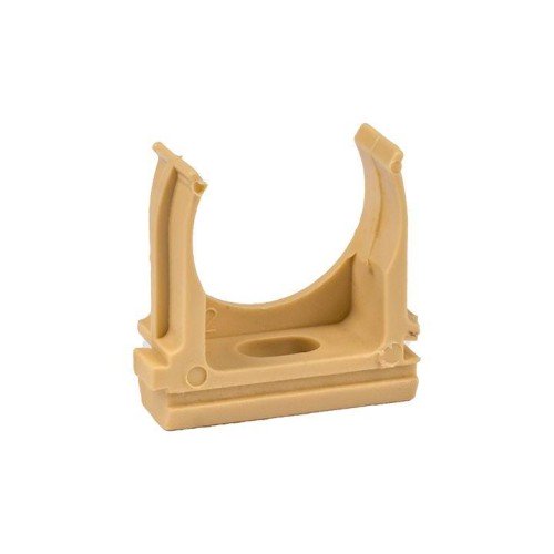 derj-z-25w EKF - Крепеж-клипса d25 мм (10 шт) светлое дерево-Plast
